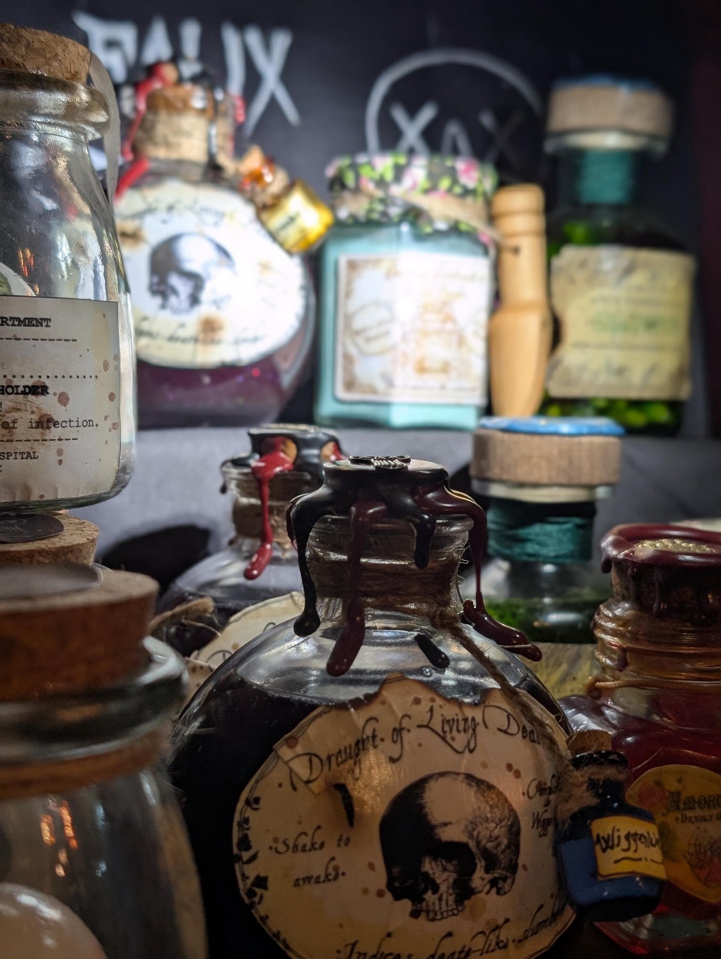 Granny Gertrude's 'go-go' powder potion floo powder