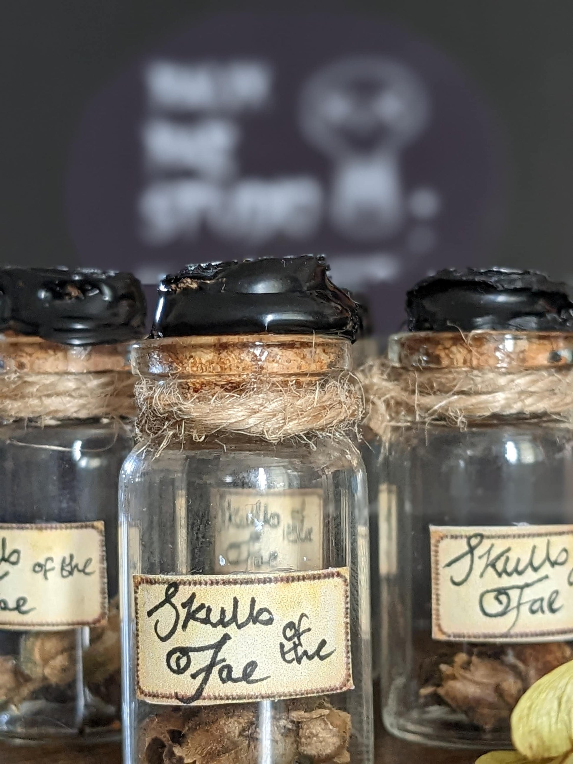 Skulls of the fae bottled fairy skulls snapdragons potion bottle ingredients
