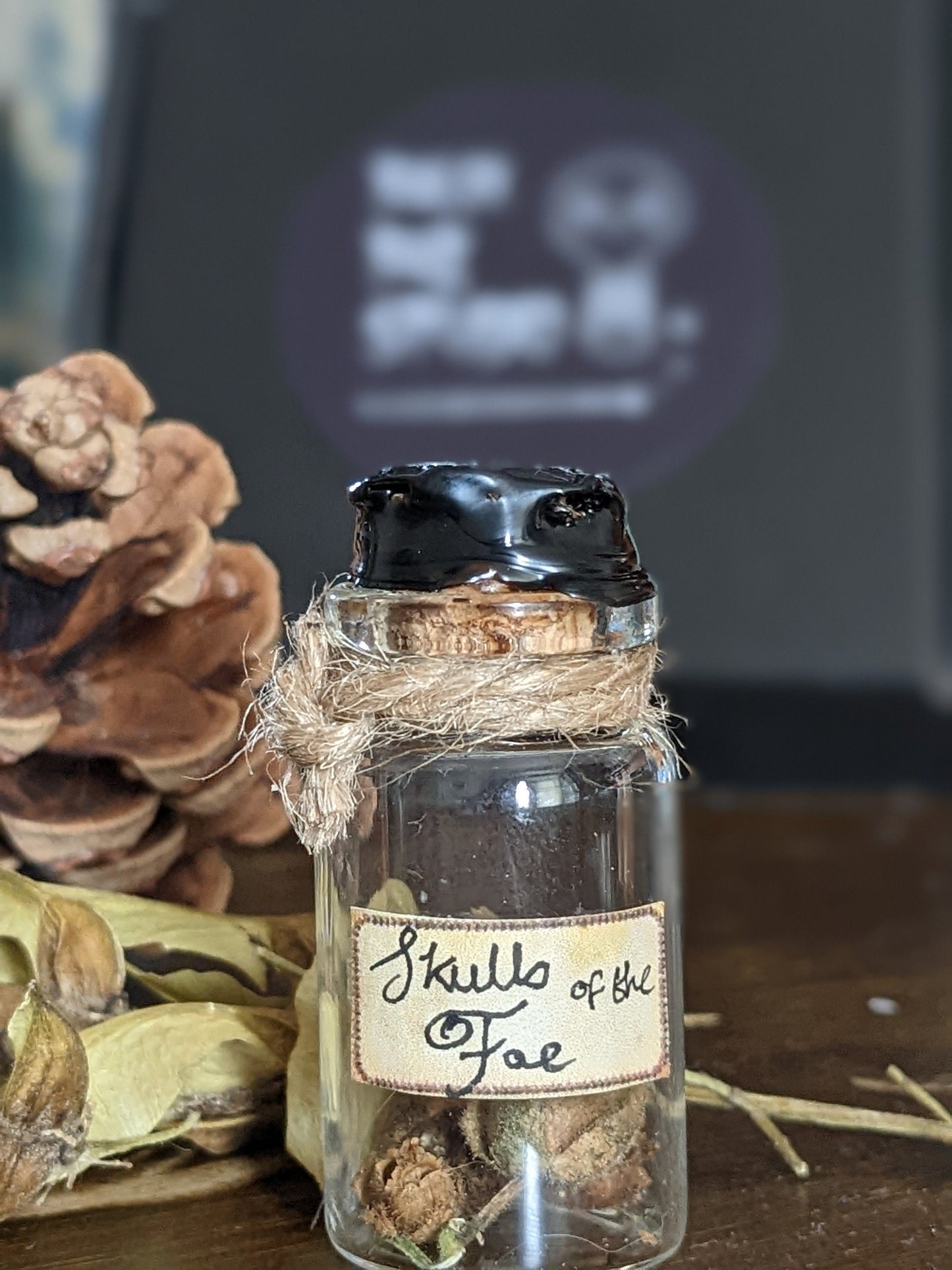 Skulls of the fae bottled fairy skulls snapdragons potion bottle ingredients