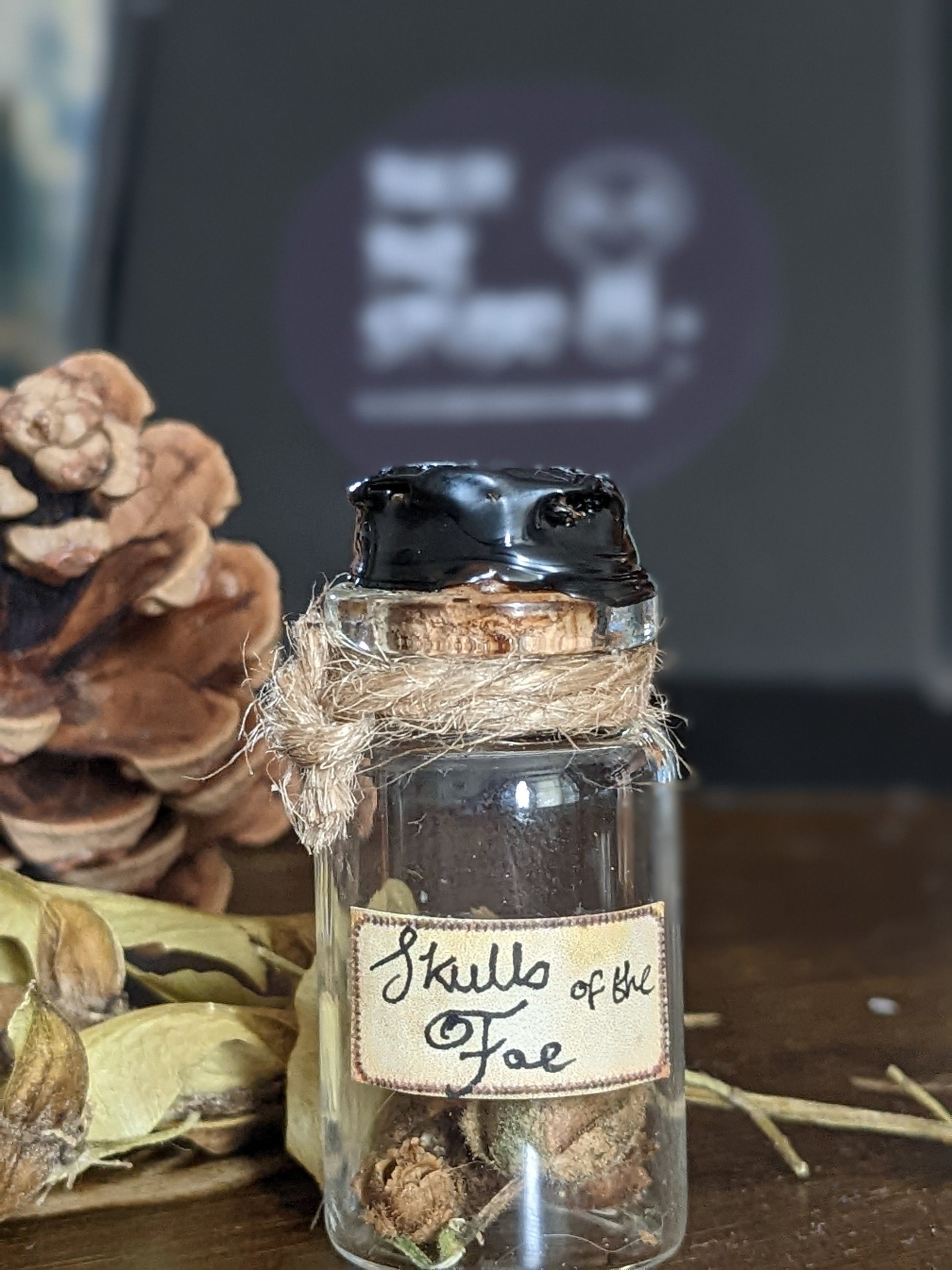 Skulls of the fae bottled fairy skulls snapdragons potion bottle ingredients
