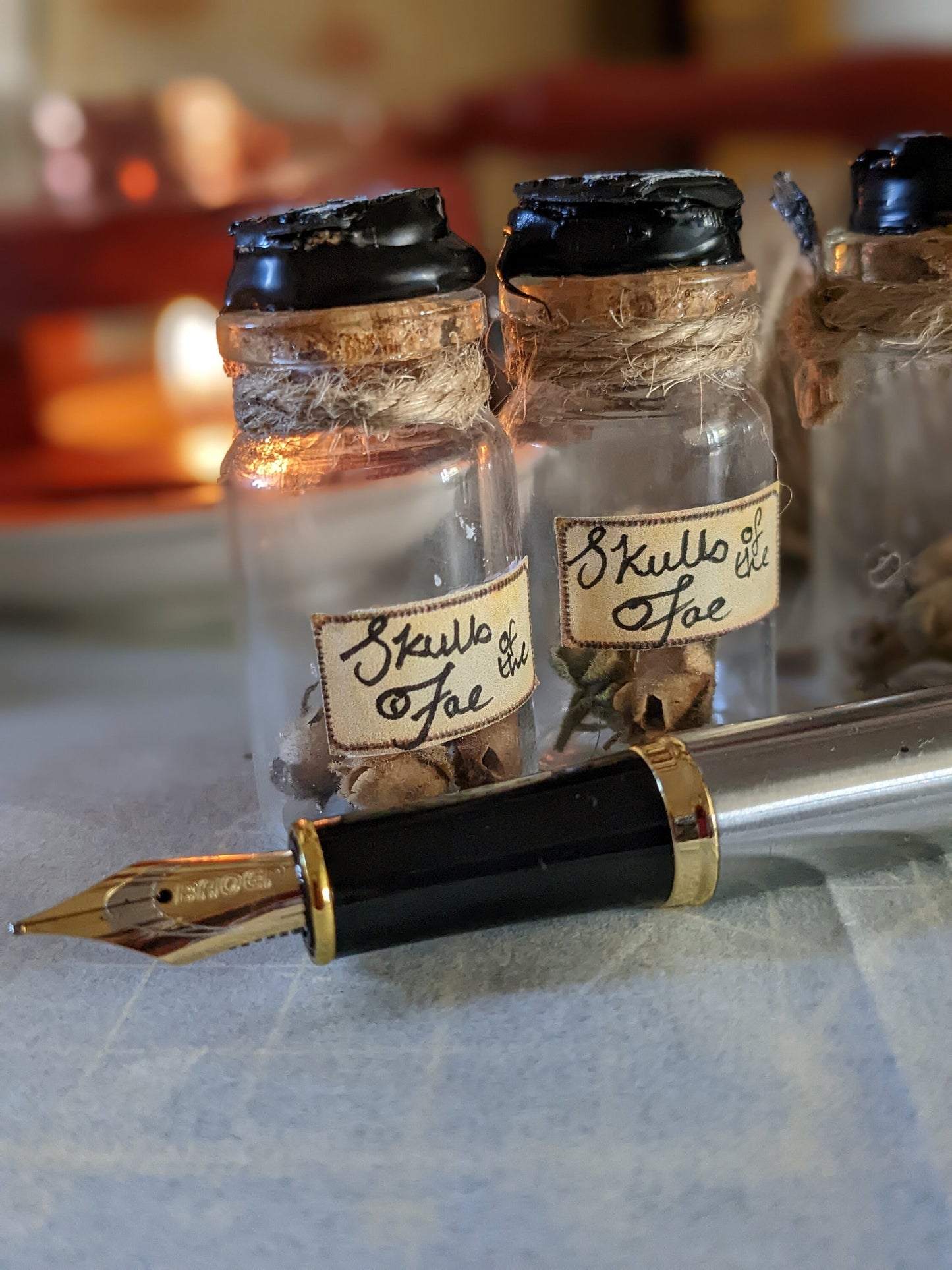 Skulls of the fae bottled fairy skulls snapdragons potion bottle ingredients