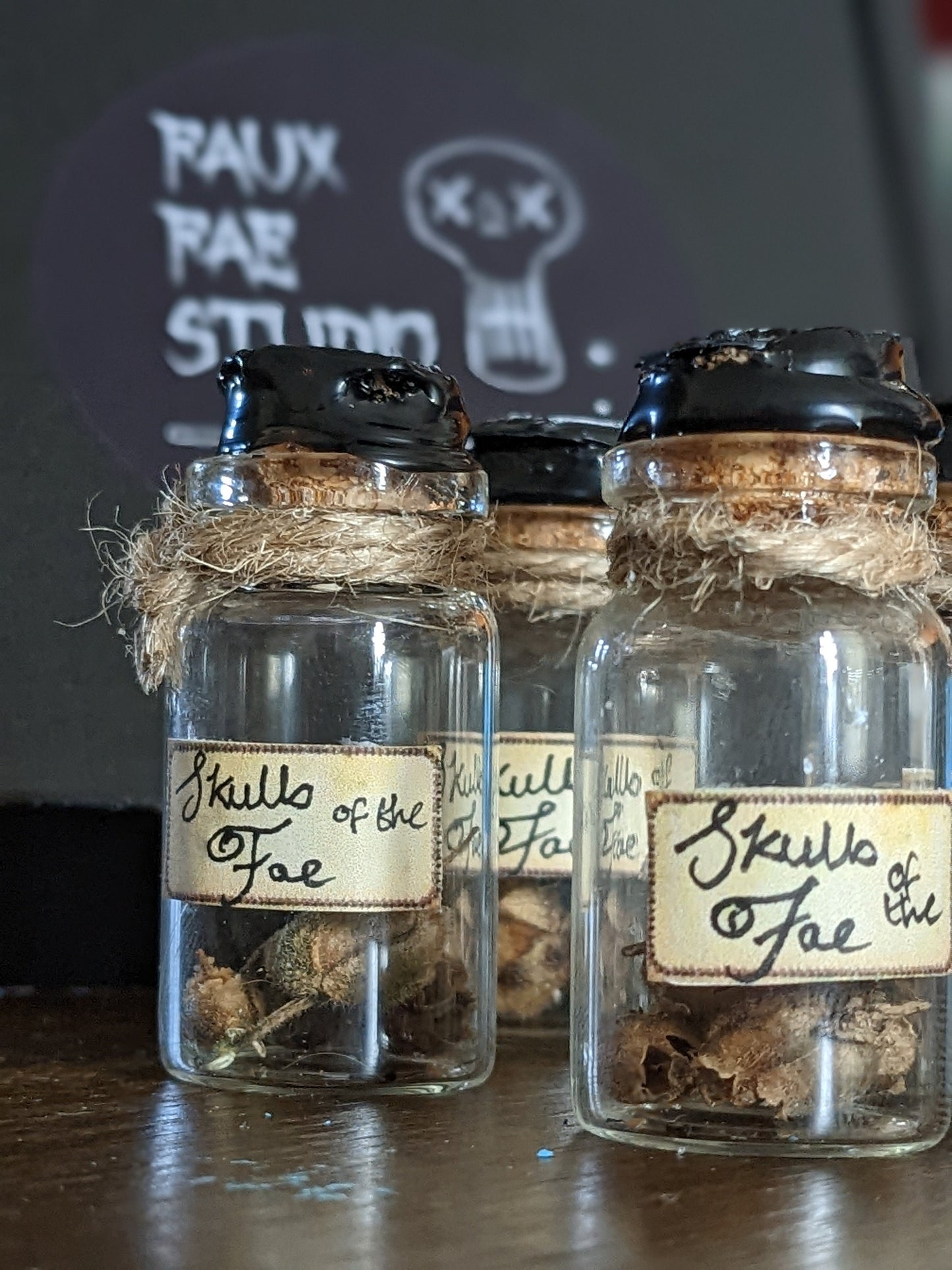 Skulls of the fae bottled fairy skulls snapdragons potion bottle ingredients