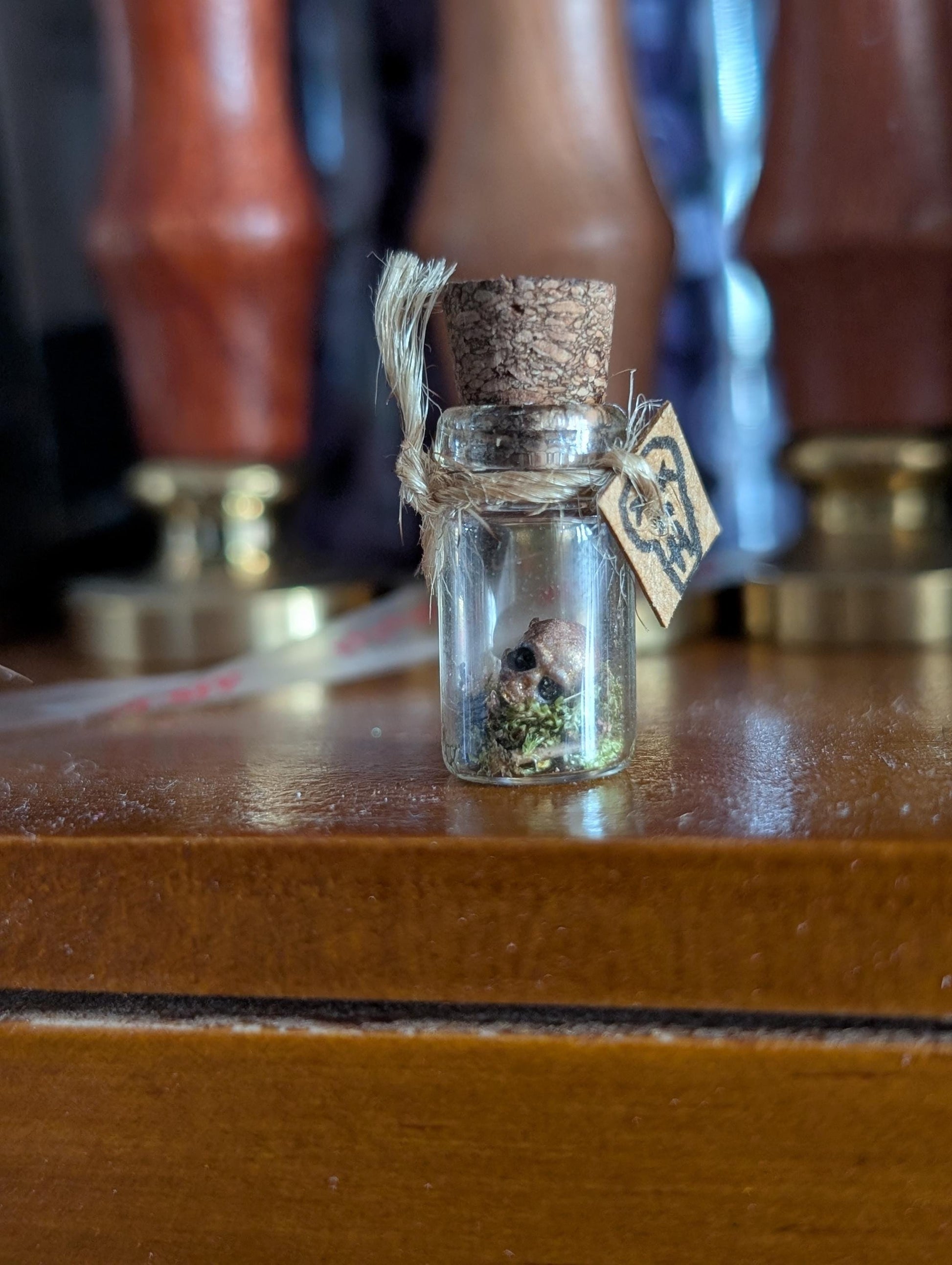 Miniature Skull Jar