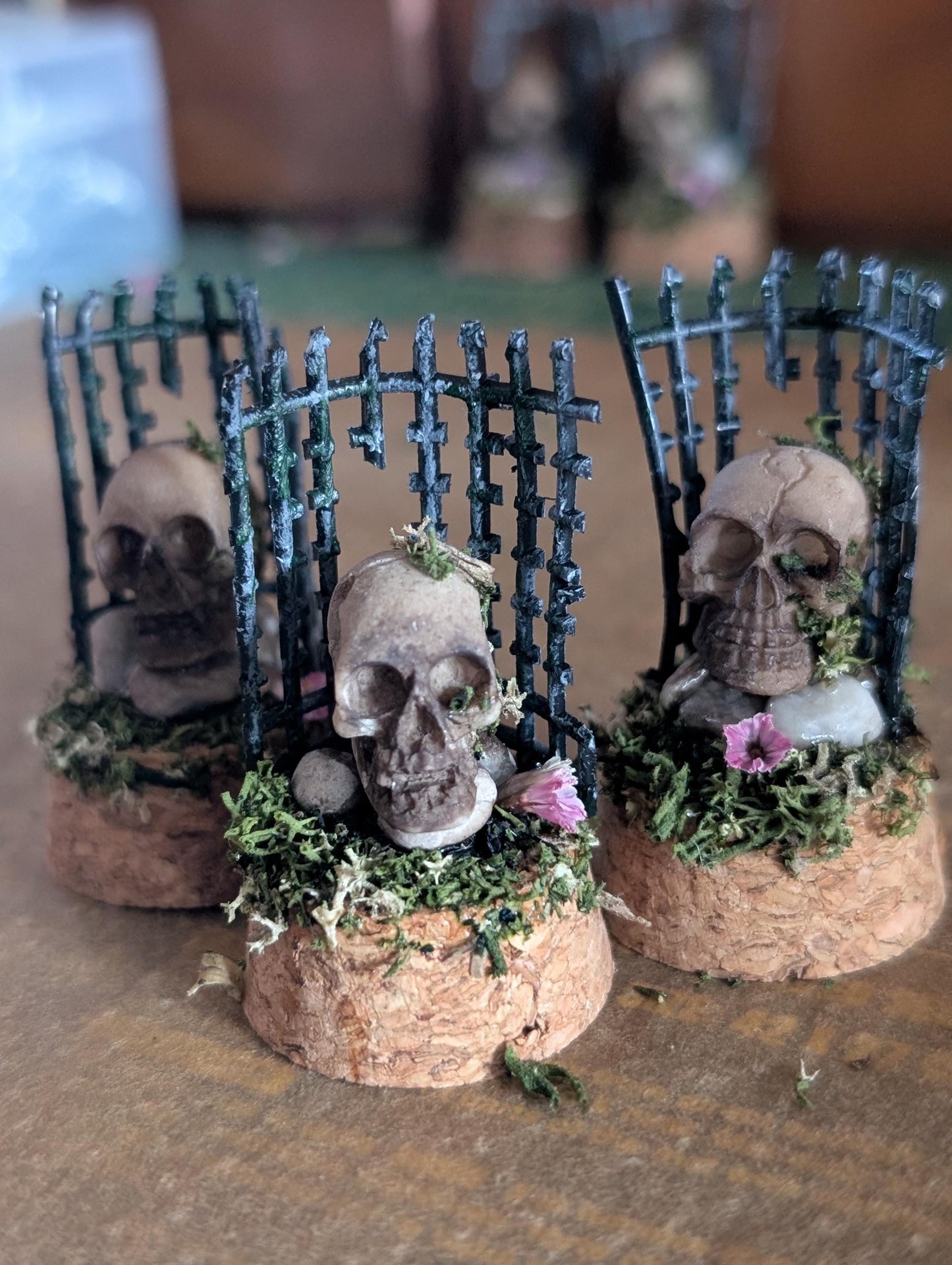 Crossbones Graveyard Skull curio