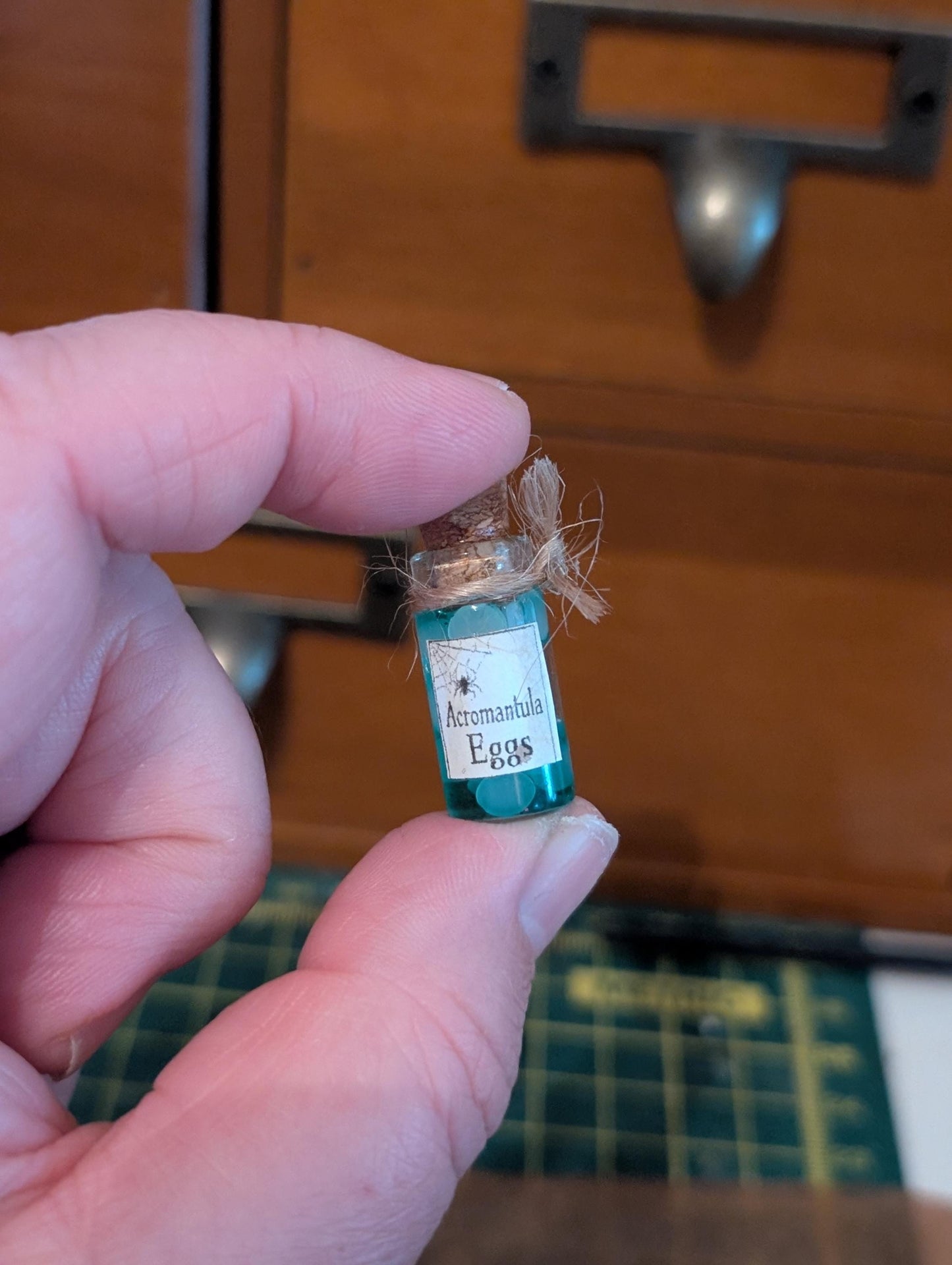Miniature Acromantula Eggs Jar