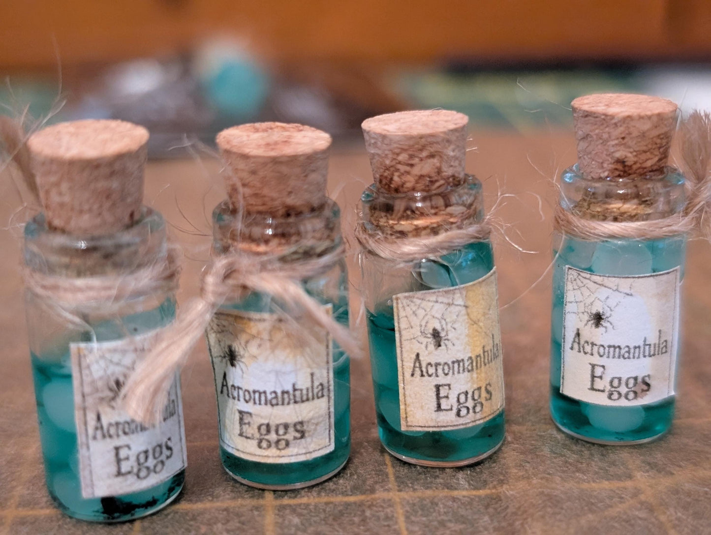 Miniature Acromantula Eggs Jar