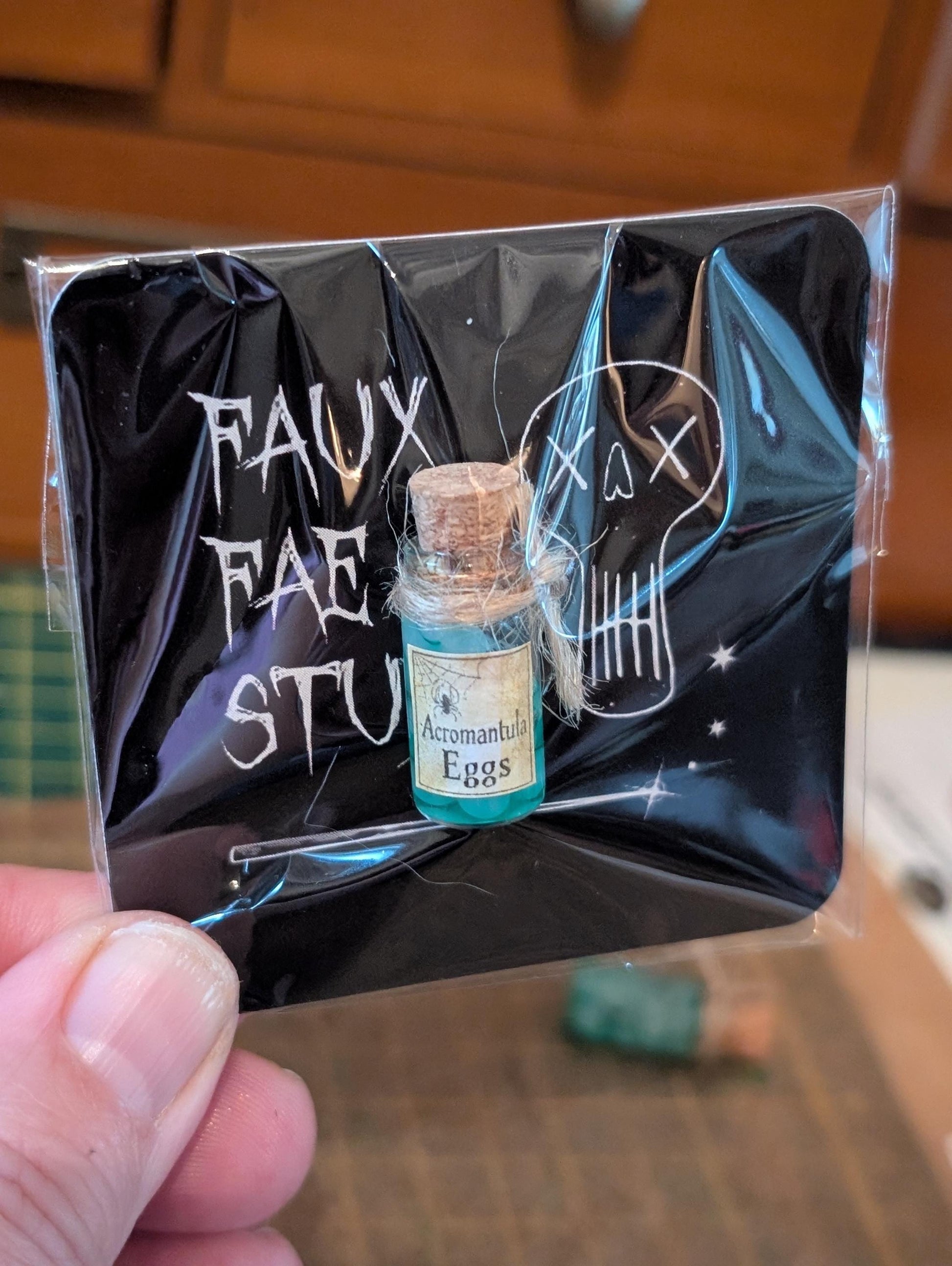 Miniature Acromantula Eggs Jar