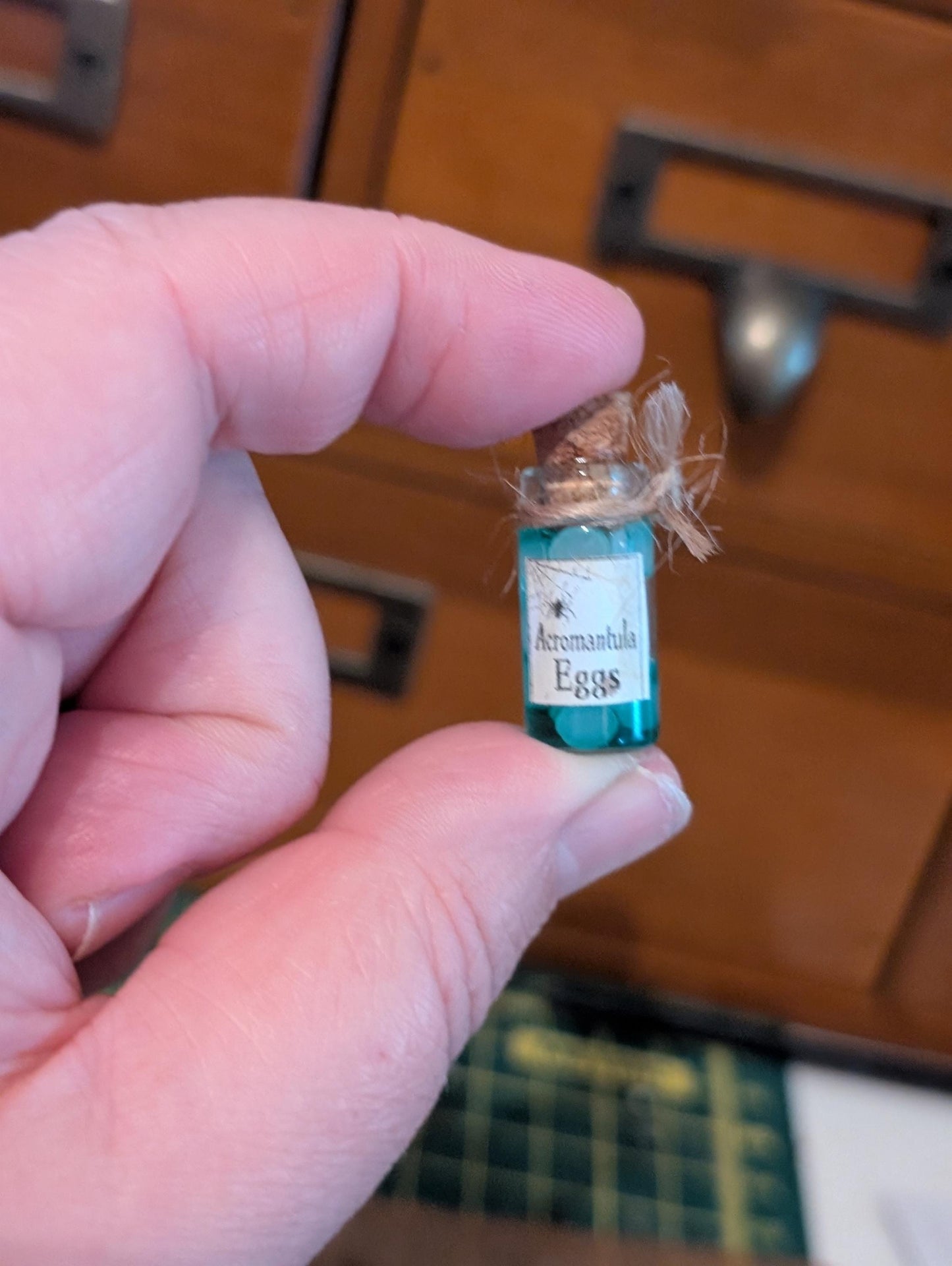 Miniature Acromantula Eggs Jar