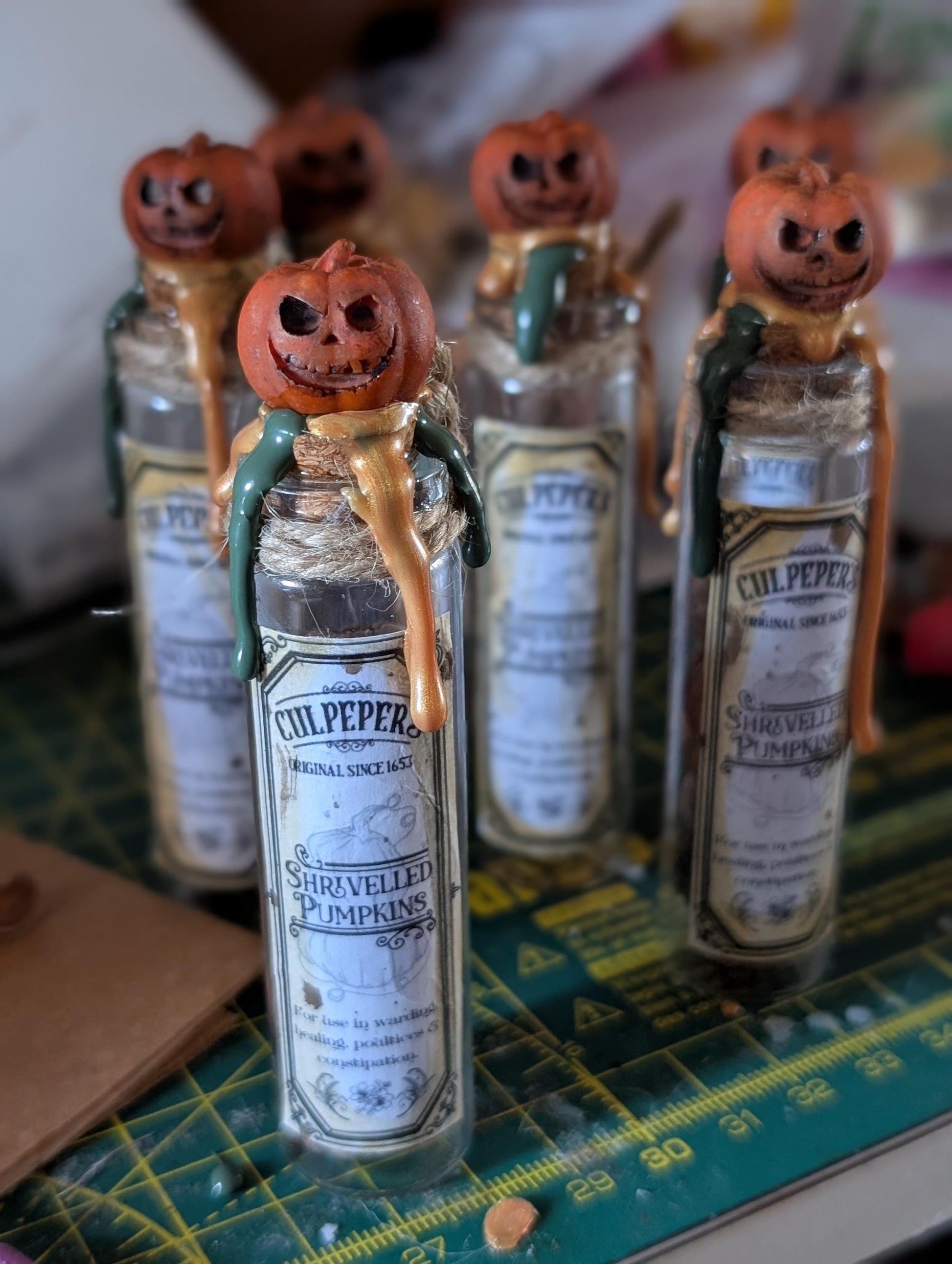 Shrivelled Pumpkins potion ingredient bottle